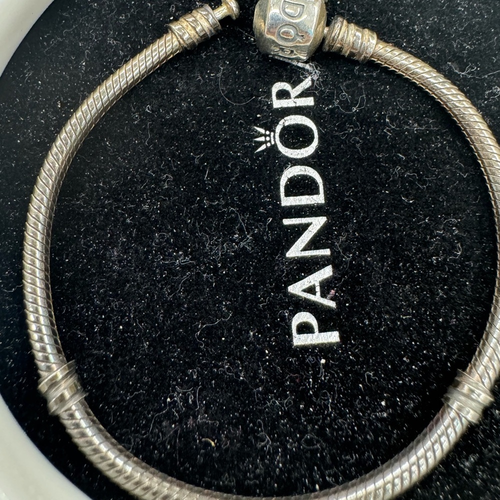 Authentic Pandora oxidized Silver Bracelet